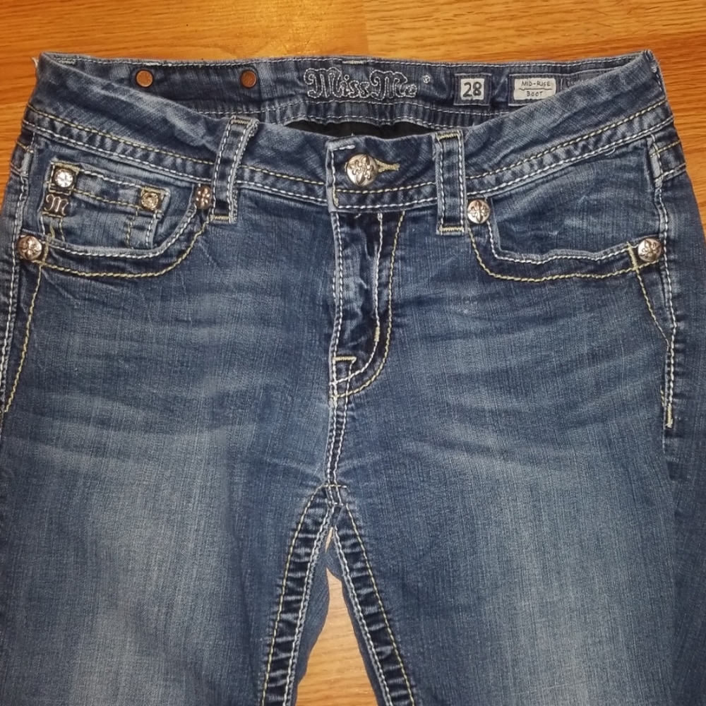 Miss Me Mid Rise Boot Size 28 - Picture 5 of 5